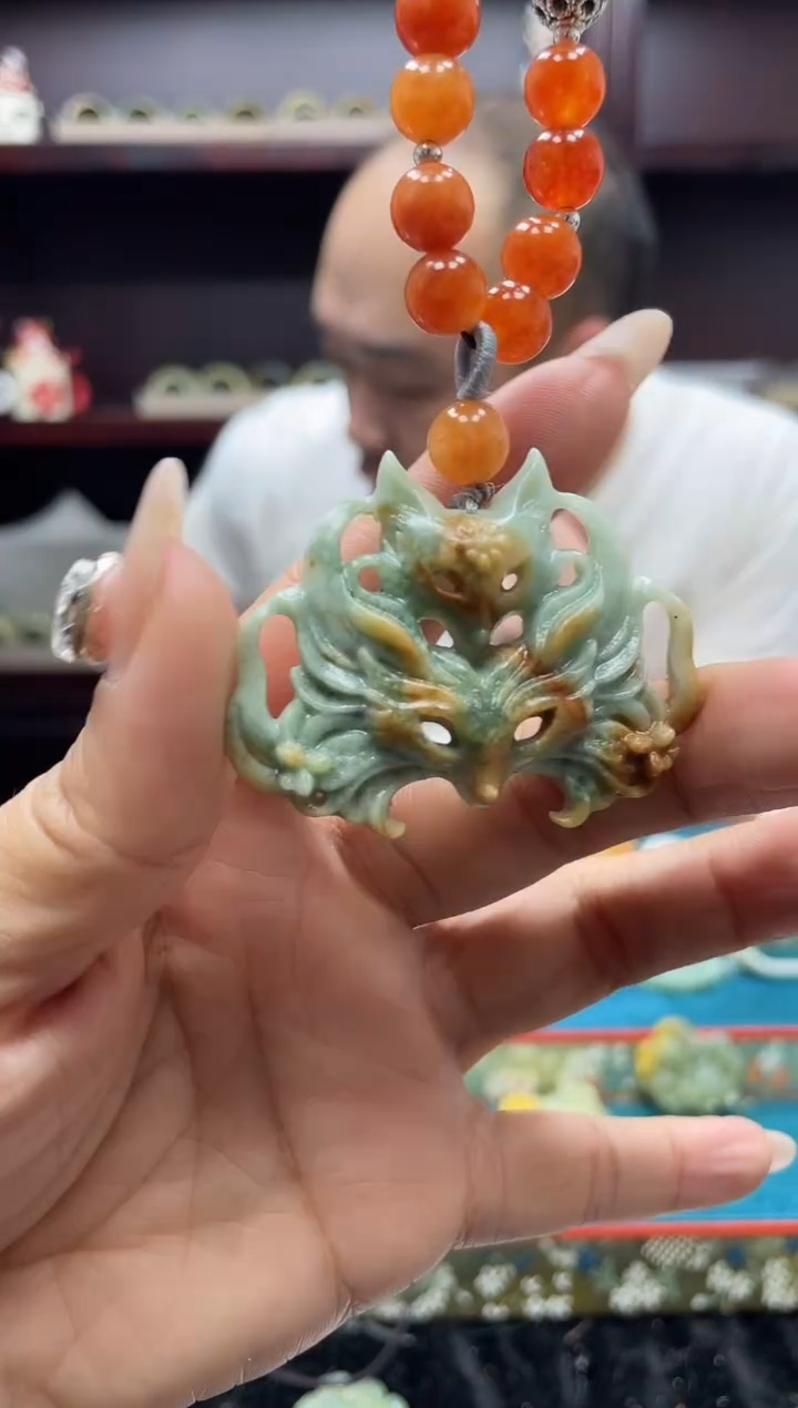 未镶嵌岫玉吊坠多样性发*货拍一发一