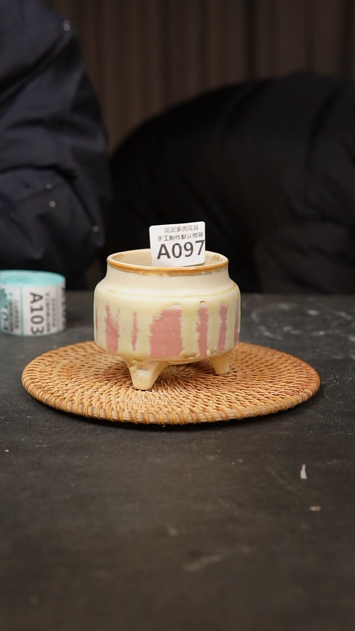 【闪购商品】瓷片泥泥陶瓷多肉盆