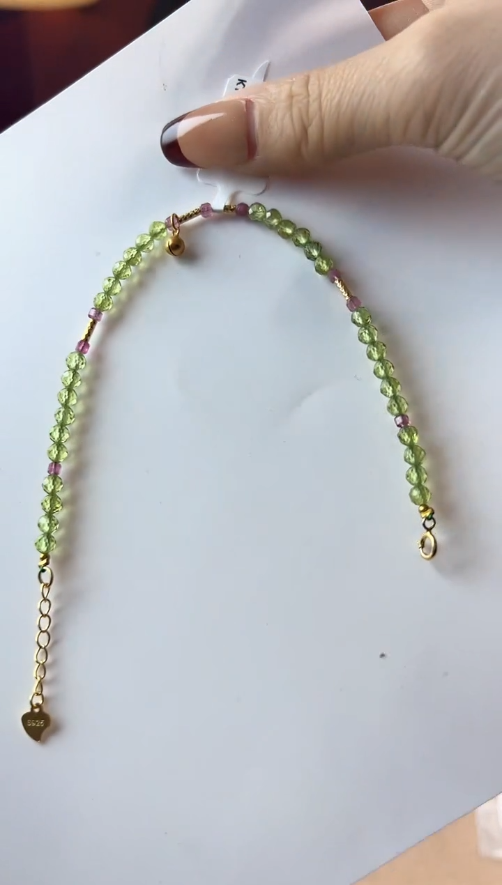 【闪购商品】橄榄石手链未镶嵌KT24060503