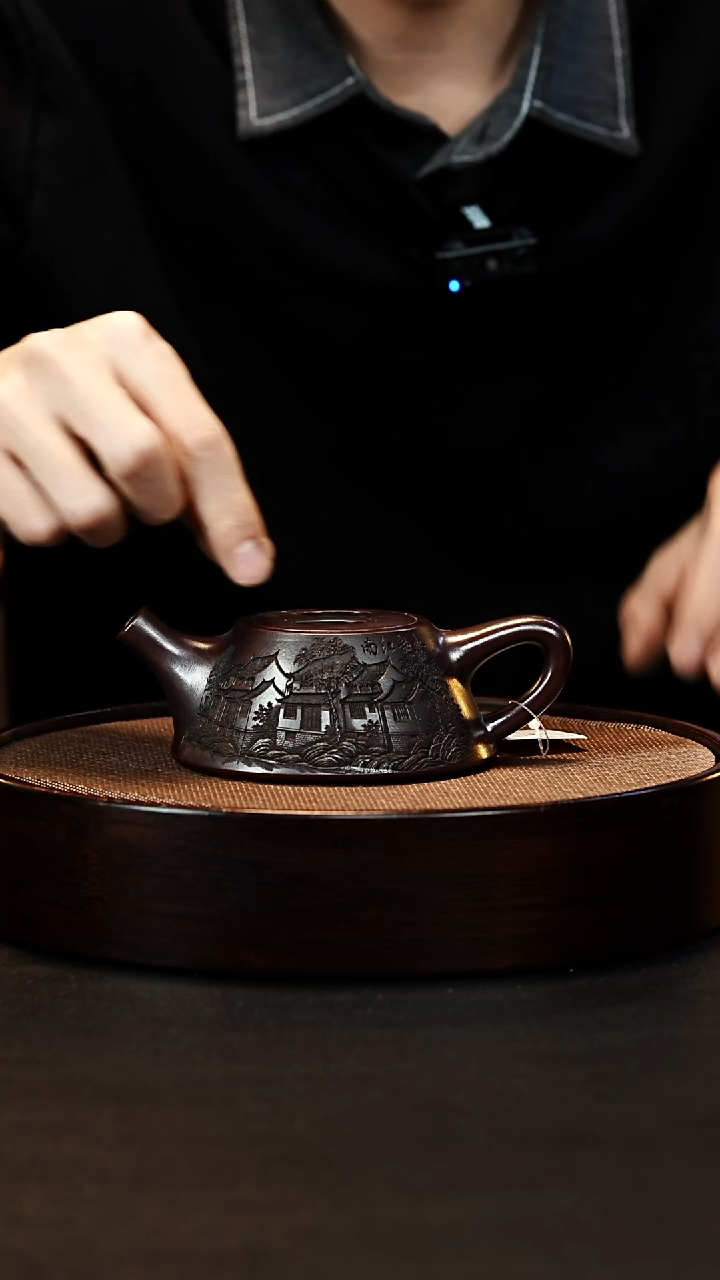 茶壶紫砂宜兴紫砂壶h11339