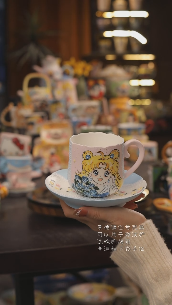 景德镇釉下彩绘设计师款式陶瓷