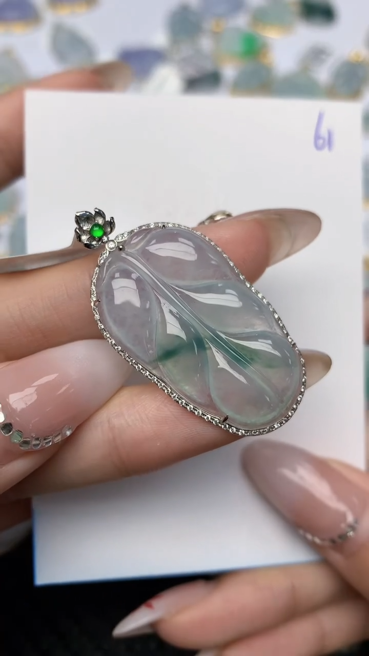 【闪购商品】翡翠颈饰未镶嵌 天然翡翠A货