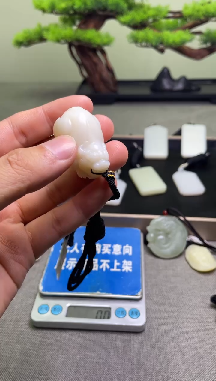 颈饰未镶嵌和田玉1