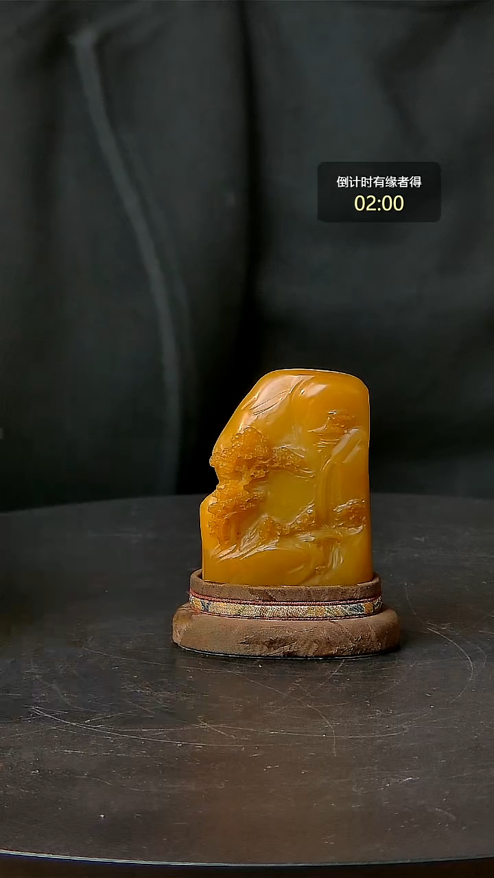 寿山石印石一物一拍