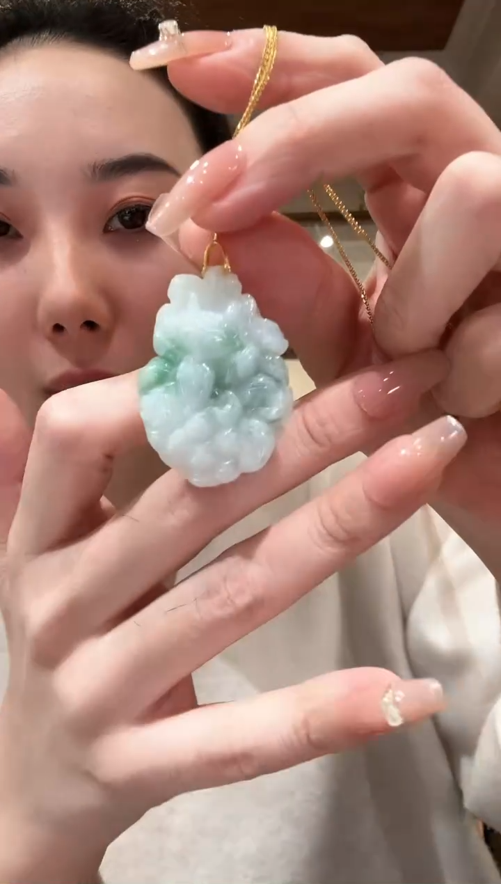 【闪购商品】翡翠颈饰未镶嵌国风