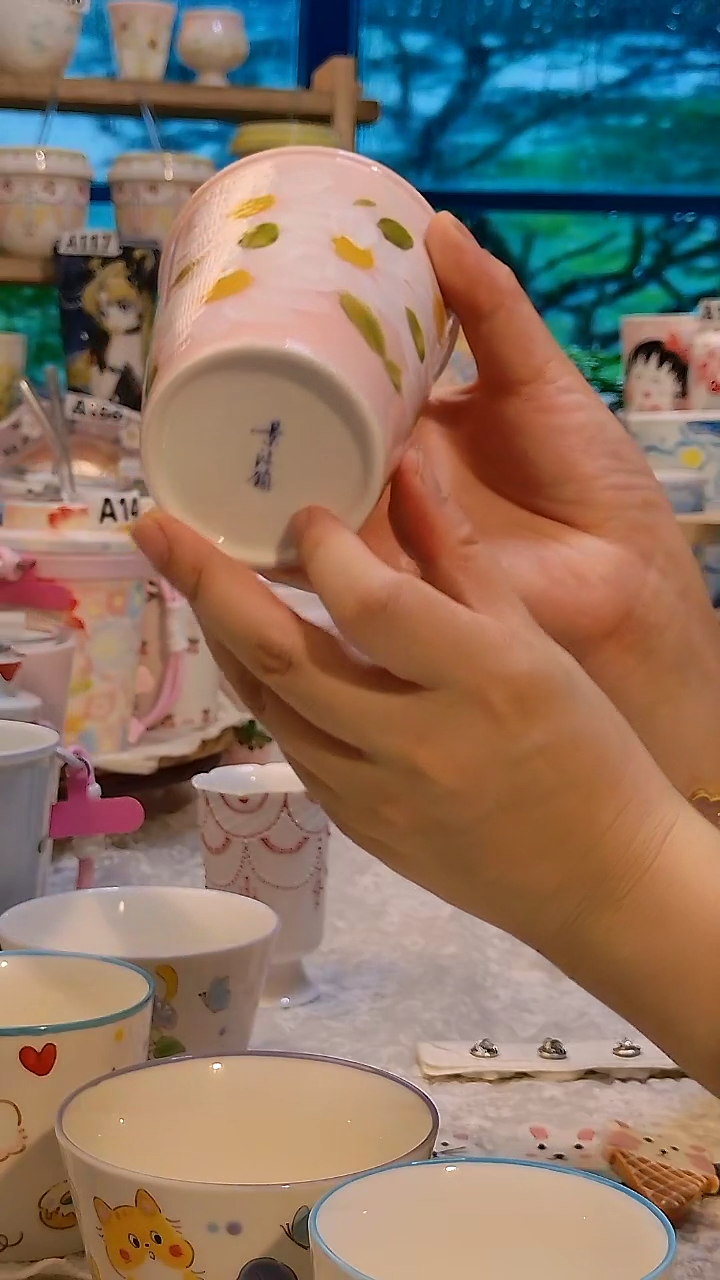 陶瓷景德镇手绘陶瓷杯
