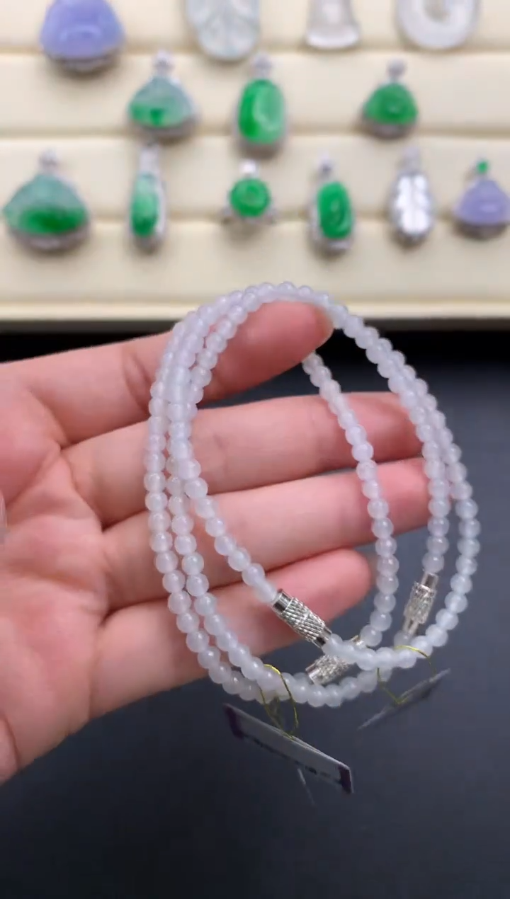 【闪购商品】翡翠颈饰未镶嵌X484 多样性发一件