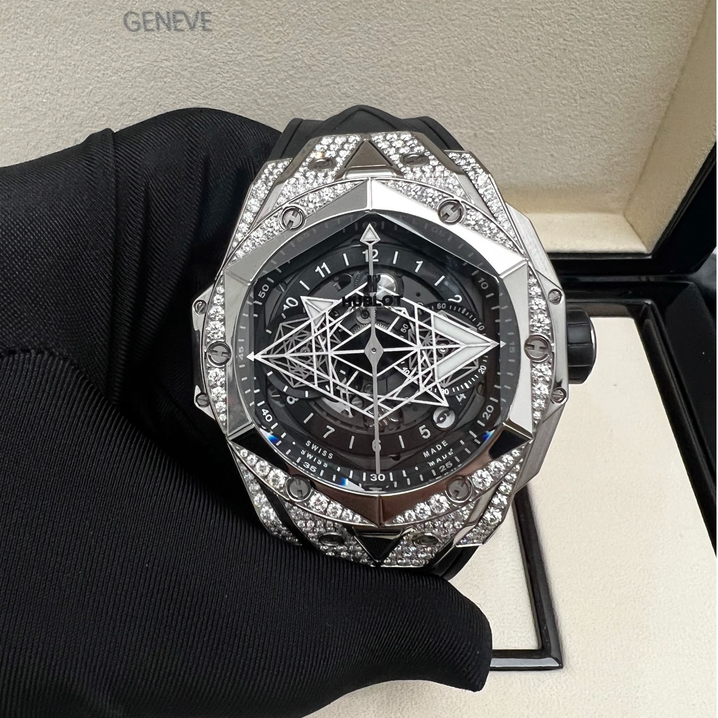 95新 Hublot/宇舶表 22年无盒.宇舶刺青418