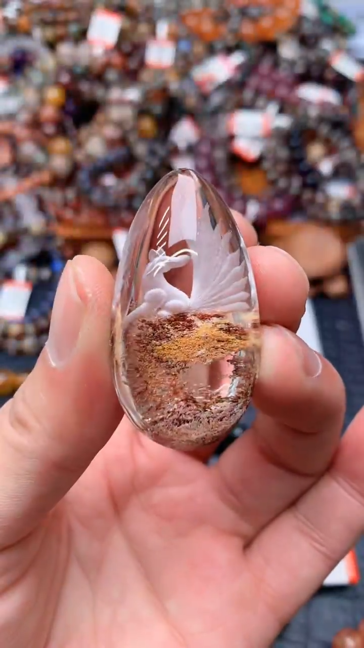 【闪购商品】水晶吊坠(赠链)未镶嵌天然139