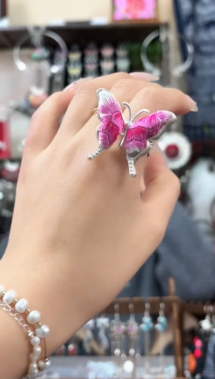 织绣民族风非遗老绣饰品538