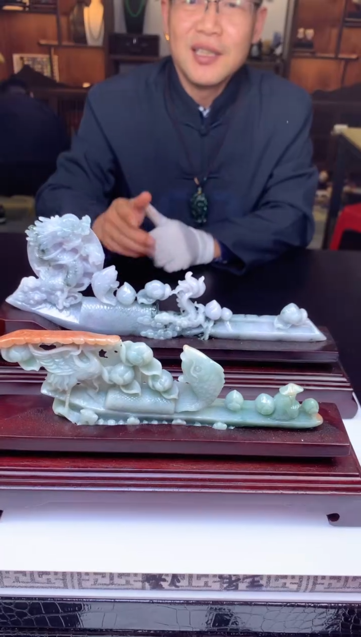 【闪购商品】定制翡翠未镶嵌挂件发货（拍一发一）