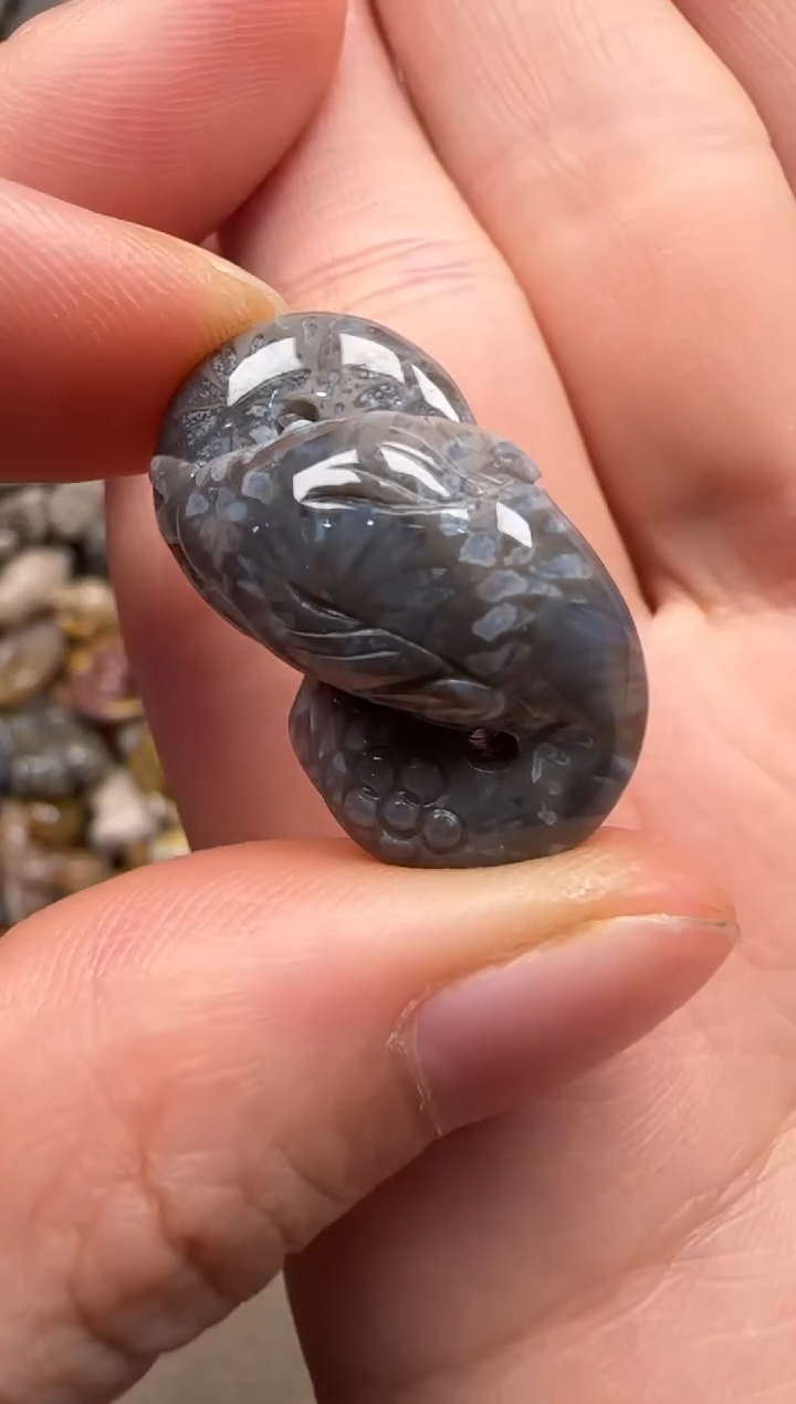 【闪购商品】硅化珊瑚（珊瑚玉）颈饰未镶嵌066