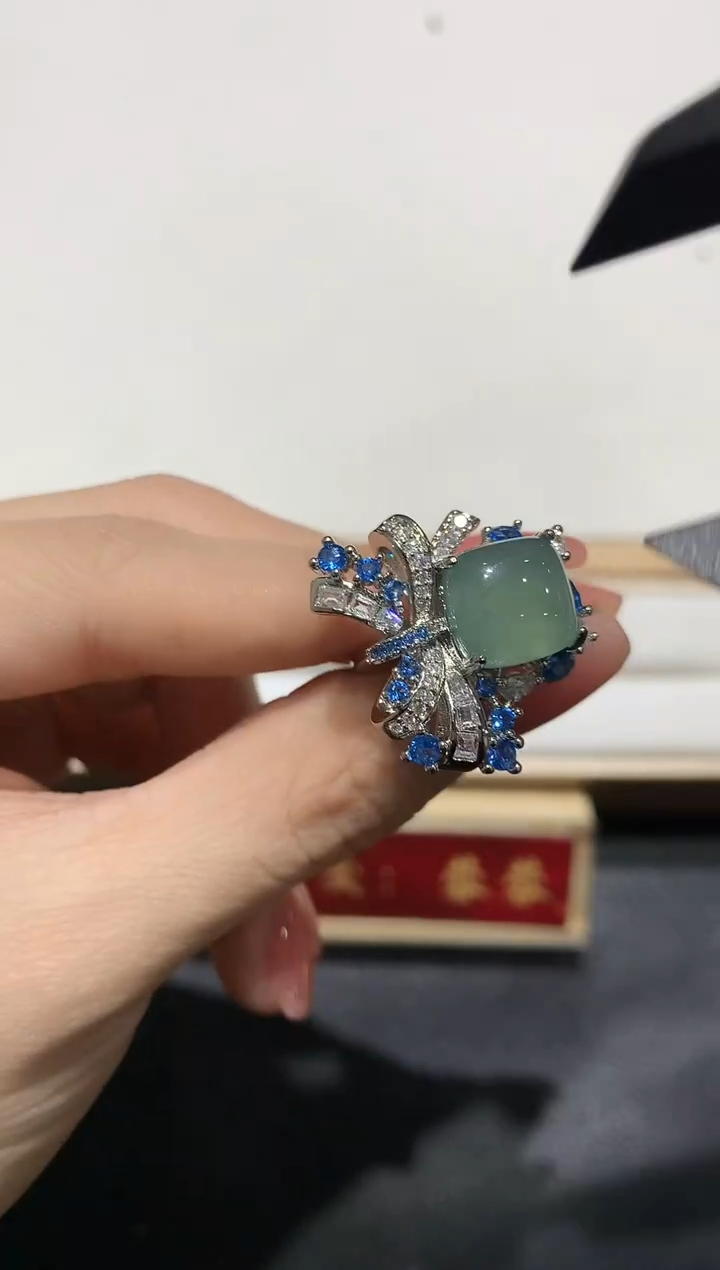 【闪购商品】翡翠戒指未镶嵌1多人多样性随机发货1件
