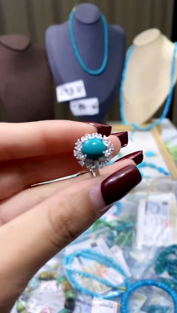 【闪购商品】绿松石戒指未镶嵌542