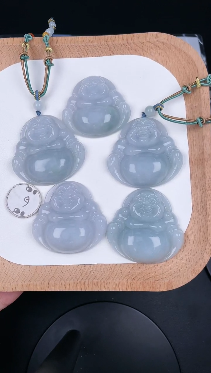 翡翠未镶嵌颈饰LC004翡翠冰果冻大佛（多样性发其一）