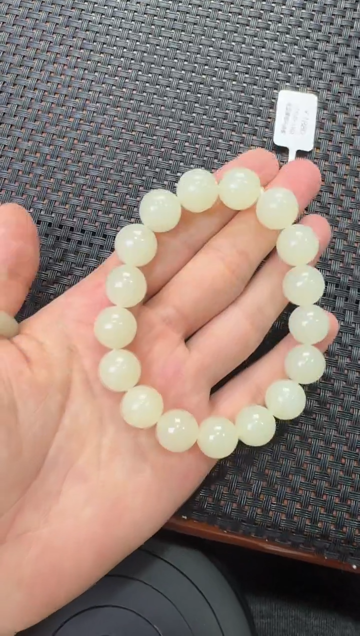 未镶嵌手串和田玉金山卡12手串
