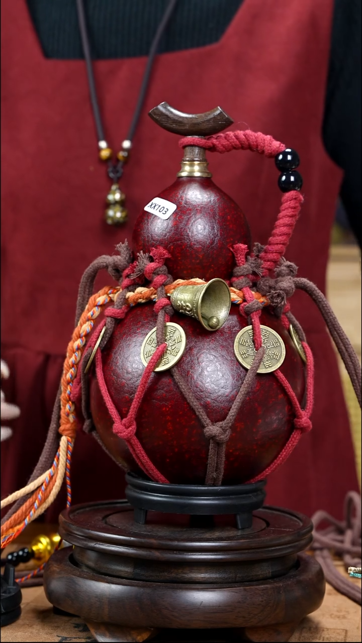 XX103网兜款大漆酒葫芦（现货现发）