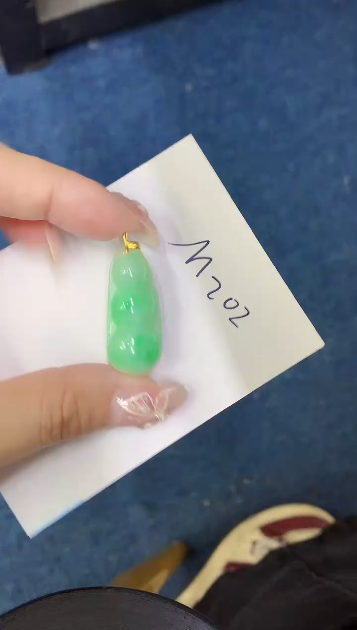 【闪购商品】翡翠颈饰18K金镶嵌000000000000