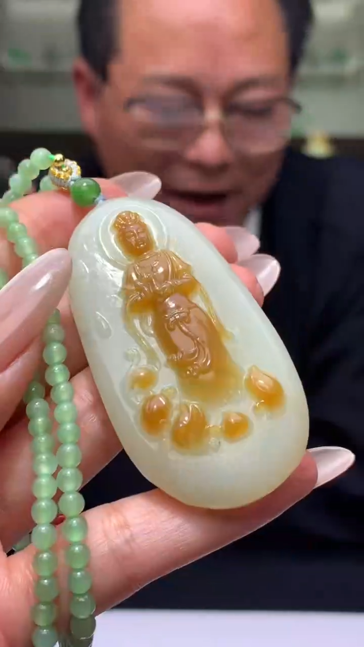 【闪购商品】定制和田玉Boss阳天然和田玉（拍一发一）