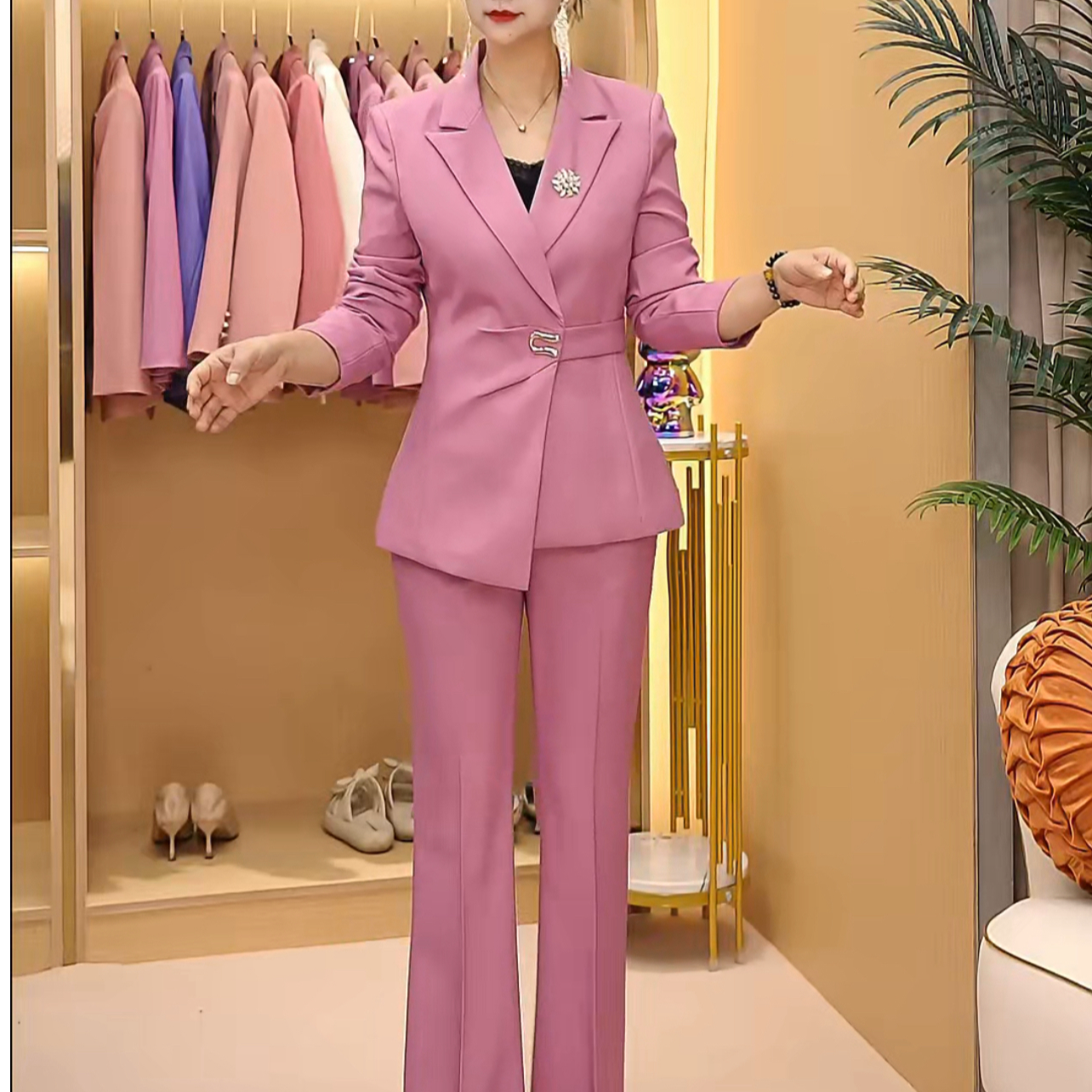 抢浮力品链接【多款式，下播后不要拍】西装女套装职业装外套