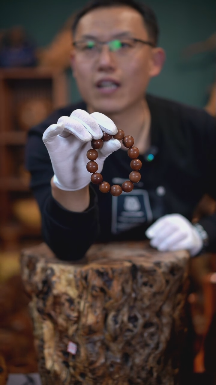 【闪购商品】枣木雷击枣木手串1.8