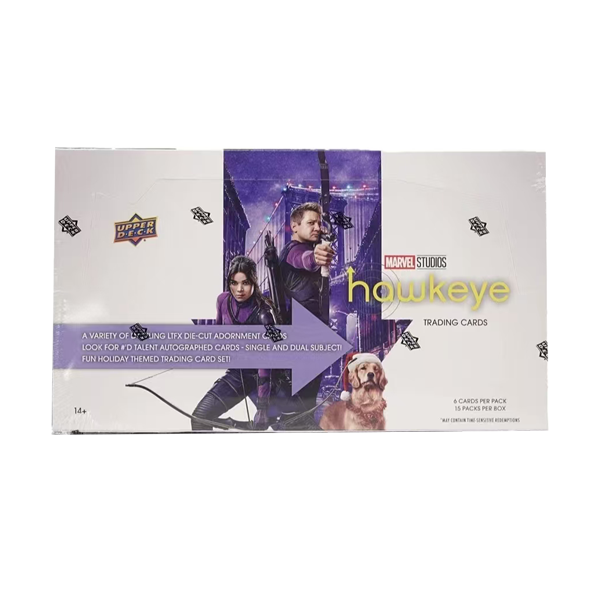 【拆盒】2023 UD Marvel 鹰眼 Hawkeye 影视收藏卡 （下单默认代拆）