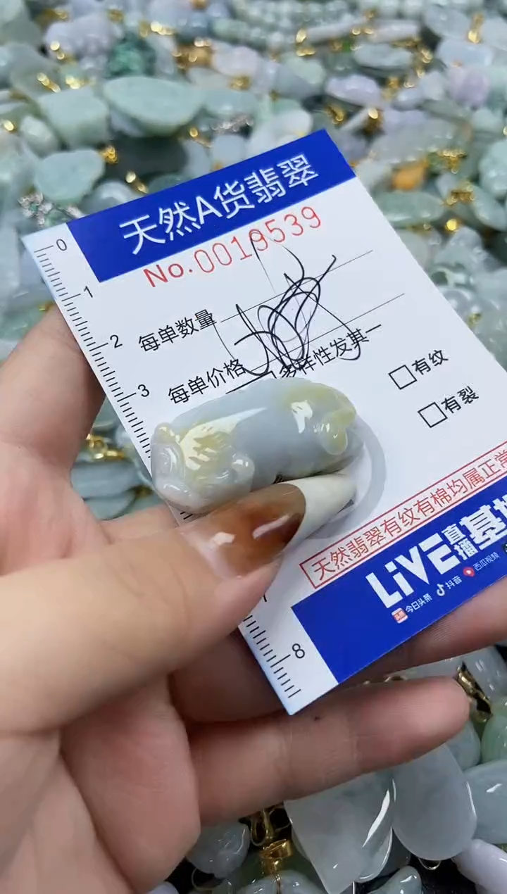 【闪购商品】翡翠颈饰未镶嵌天然A货翡翠