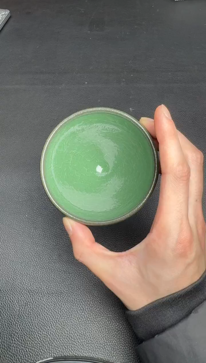 【闪购商品】茶盏建盏故事廖成义翠语129