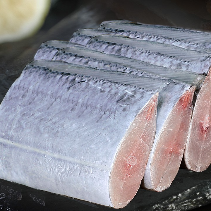 【顺丰】舟山带鱼厂家直发冷冻带鱼段整箱8斤带鱼中段冷冻刀鱼段