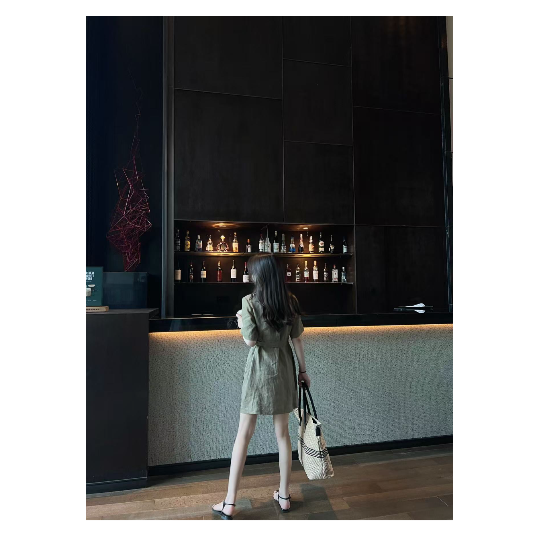 【梓铭】6763~自留推荐～天然草编进口牛皮刺绣氛围感大包