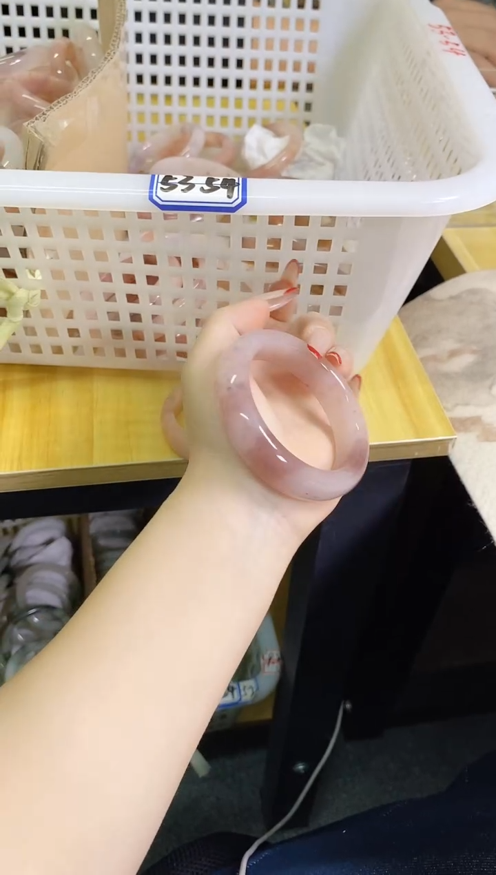 【闪购商品】石英质玉手镯合金171/54