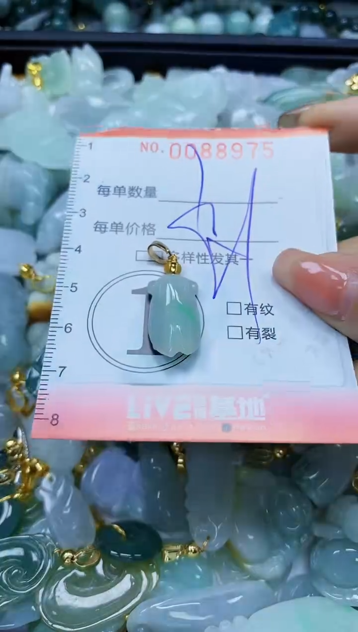 【闪购商品】翡翠颈饰未镶嵌闪购0088975