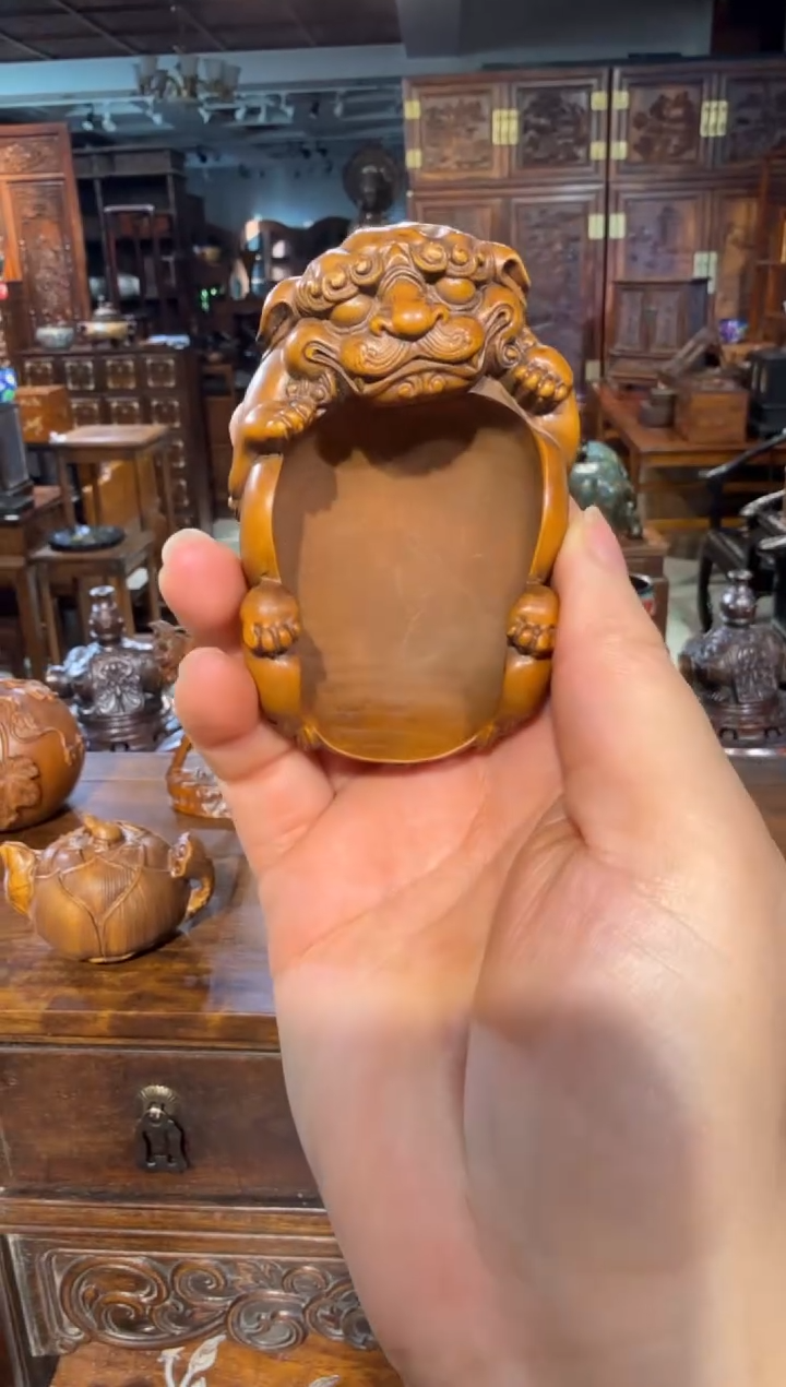 木黄杨木福狮98.8888888888