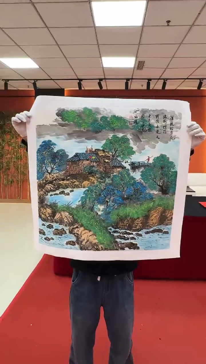 国画湖社画会/谢福堂-12-26-54