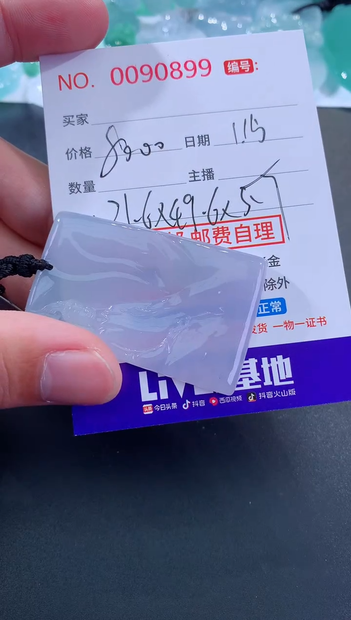 【闪购商品】翡翠颈饰未镶嵌天然缅甸A货翡翠