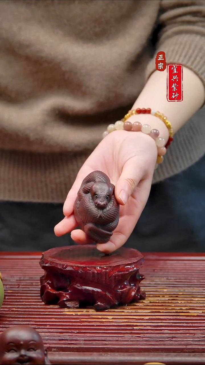 紫砂茶宠宜兴紫砂茶宠摆件