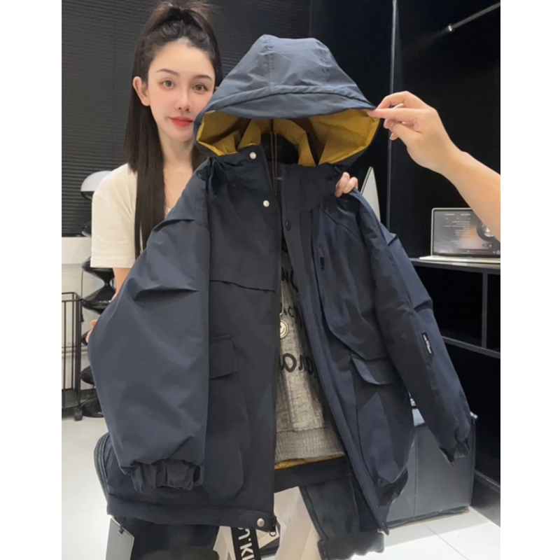 男童冬季棉衣新款中大童洋气冬装宽松休闲棉服保暖外套