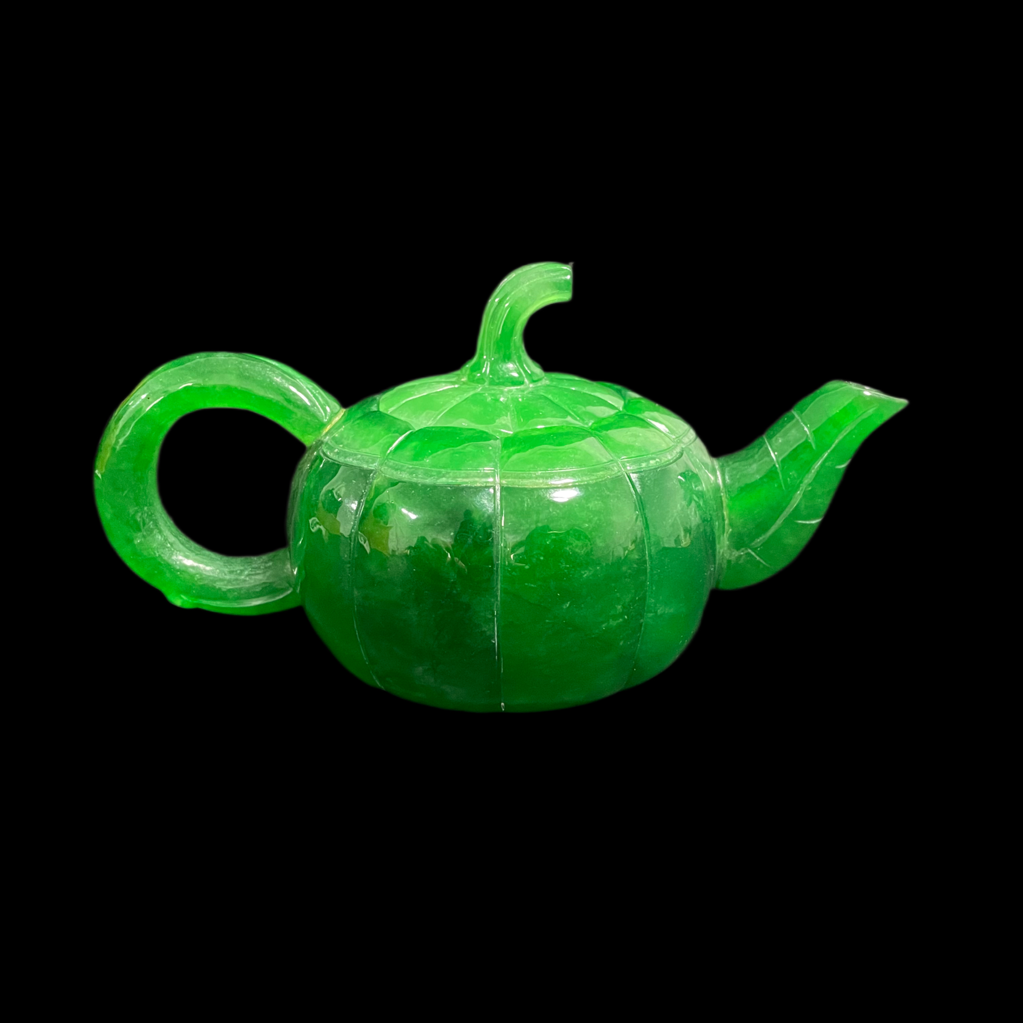 《清代》翡翠  楚韵汉风收藏馆 茶壶