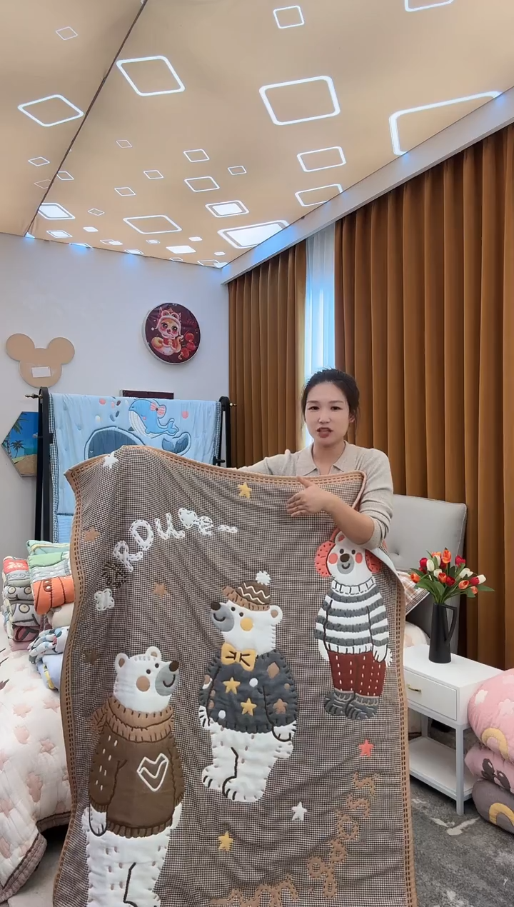 棉花三只熊-120x150