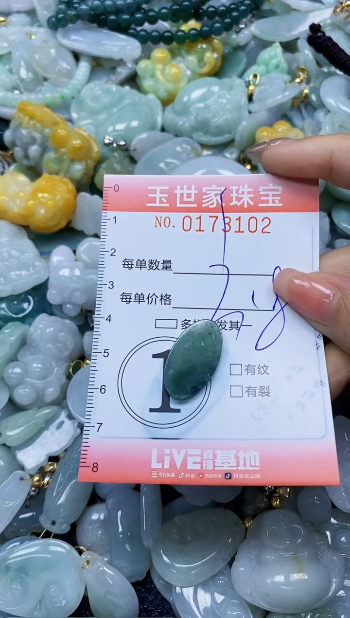 【闪购商品】翡翠颈饰未镶嵌闪购0173102