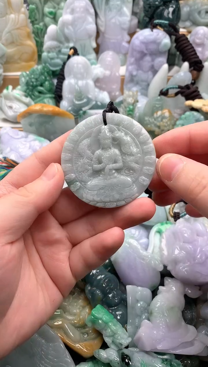 吊坠(不含链)未镶嵌翡翠1