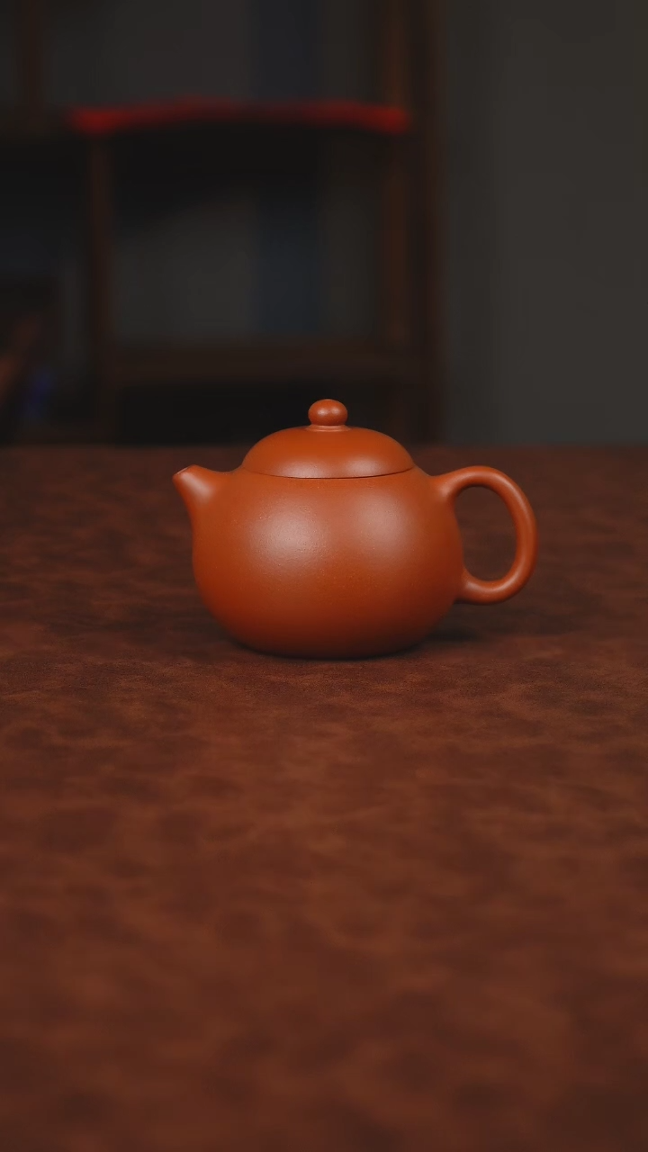 【闪购商品】紫砂茶壶文旦 徐国良 150CC 朱砂