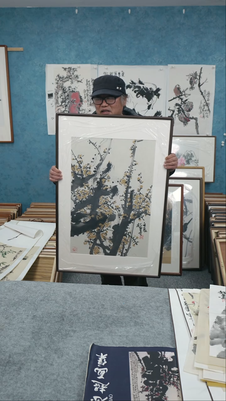 【闪购商品】国画90*60郑志超老师花鸟