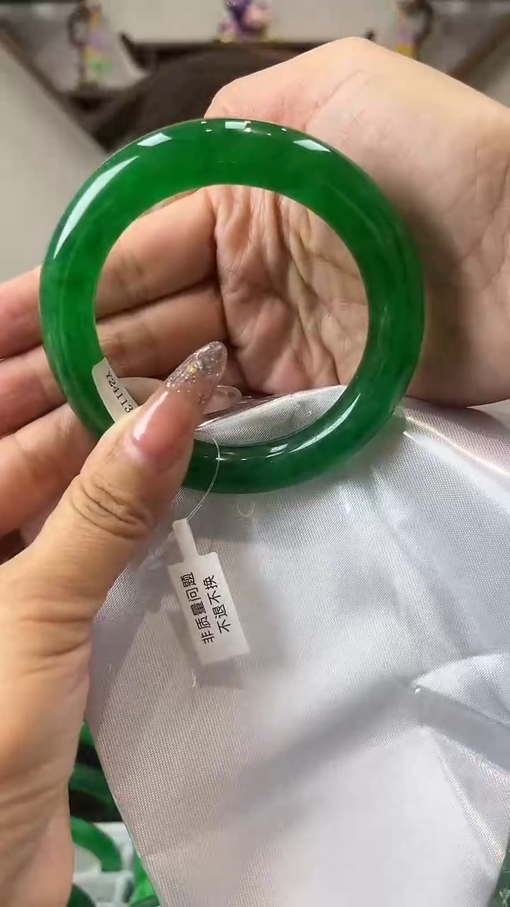 【闪购商品】砖雕闪40 圈口59.2 独货手镯