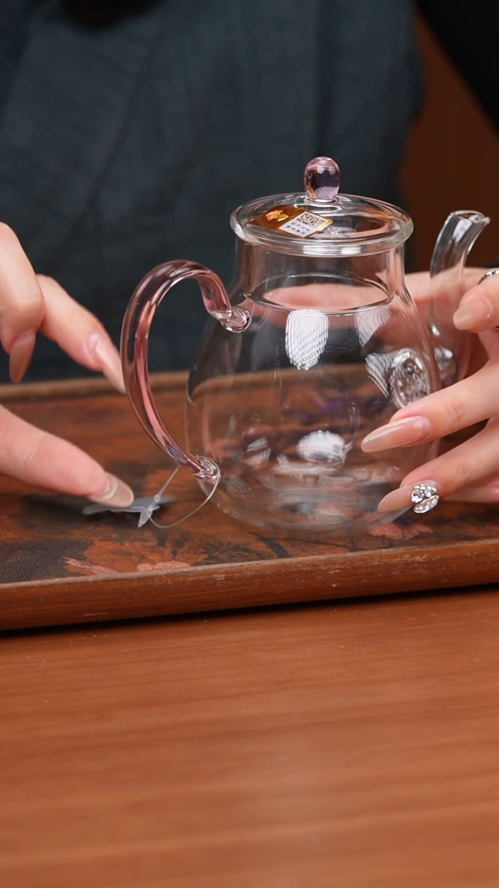 【闪购商品】禾器/晶彩云仕壶/浅粉色/定制版