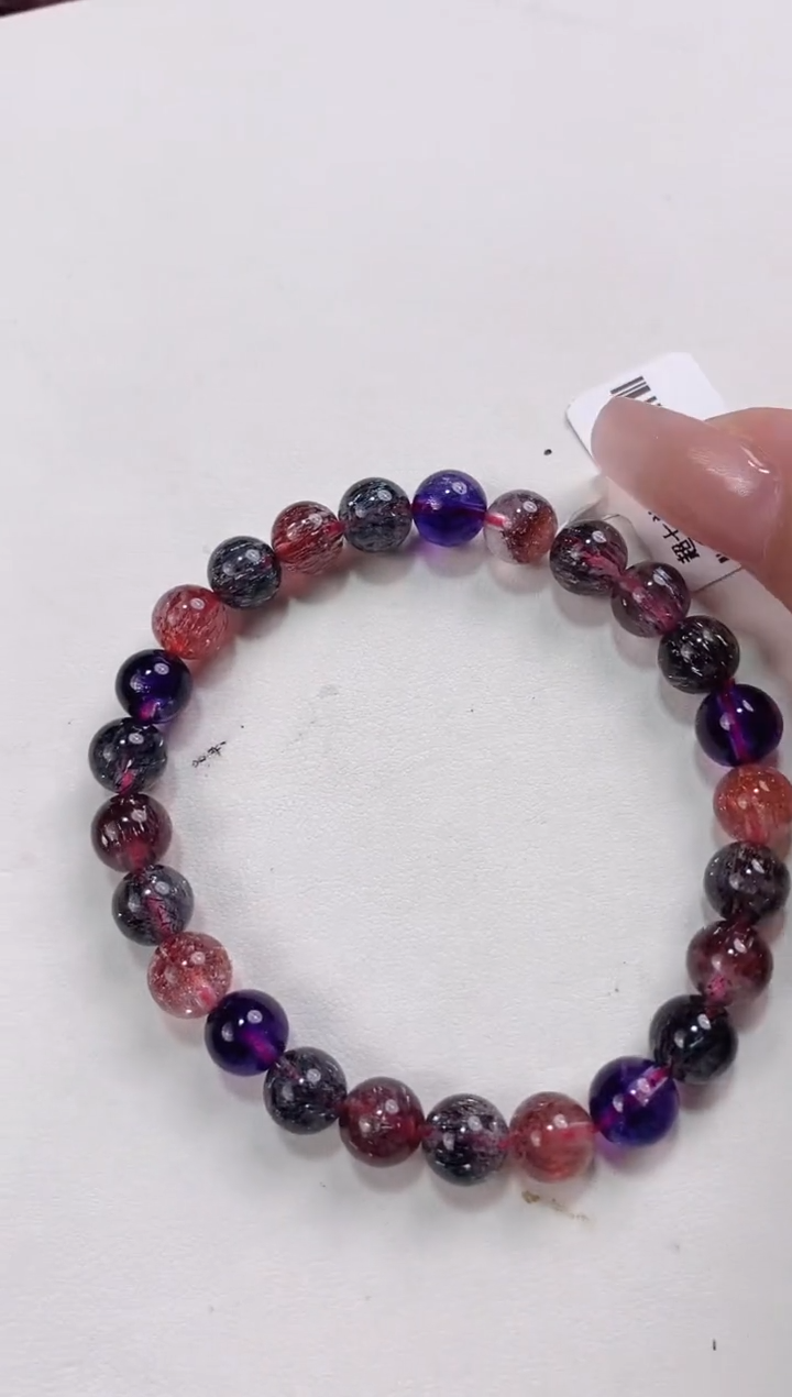 【闪购商品】水晶手串未镶嵌7.5mm多样性发货发其一