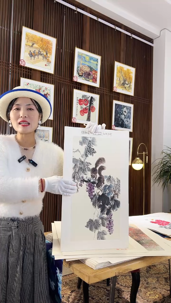 版画耿玉琨名章限量版画S