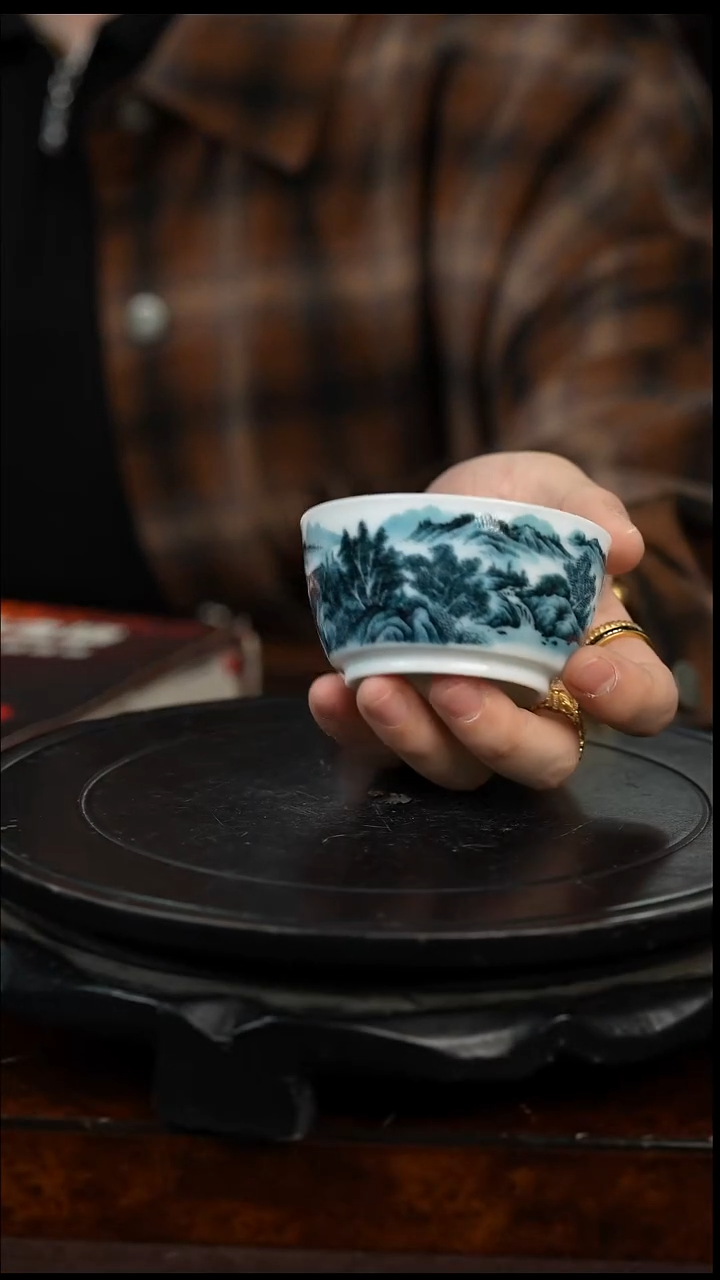 摆件瓷LXM0124/2景德镇