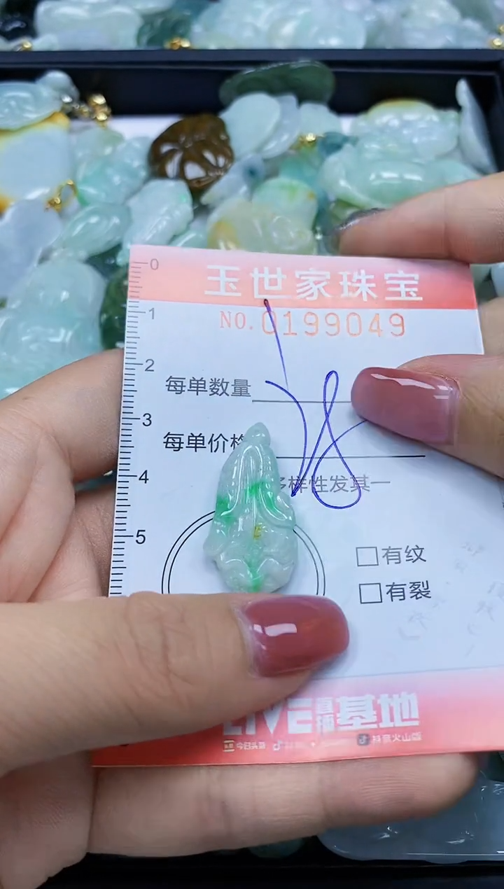 【闪购商品】翡翠颈饰未镶嵌闪购0199049
