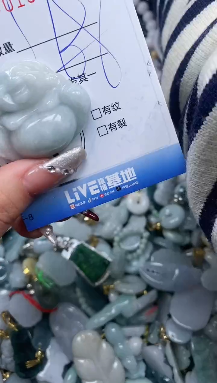 【闪购商品】翡翠颈饰未镶嵌闪购0156561多样性发其一